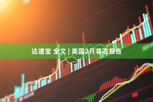 达道宝 全文 | 美国2月非农报告