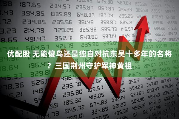 优配股 无能傻鸟还是独自对抗东吴十多年的名将？三国荆州守护军神黄祖